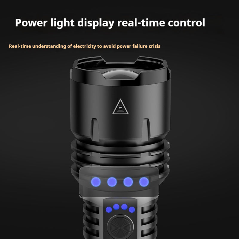 Skyfire Blue Dragon High-intensity Flashlight-SF-1376